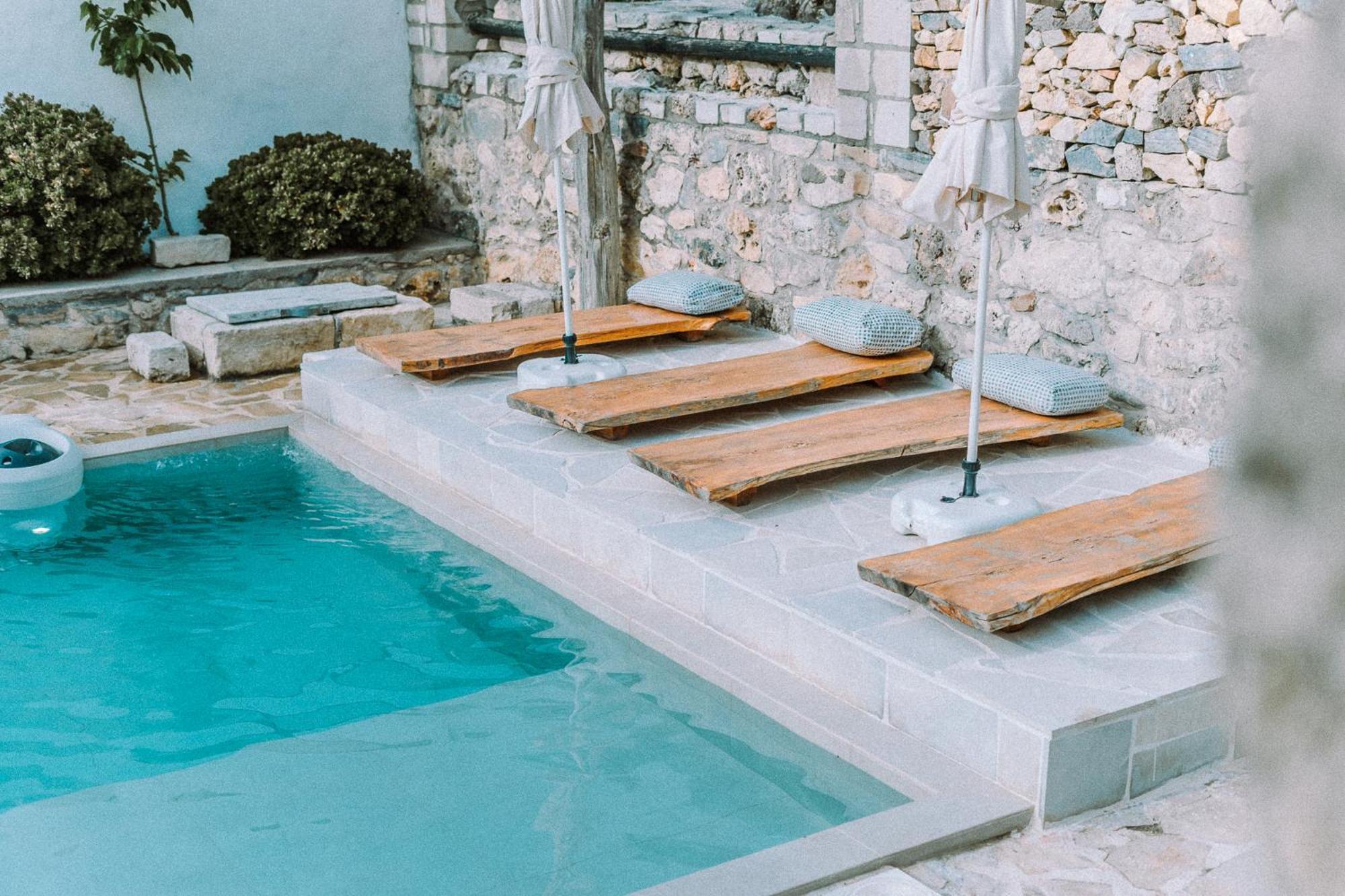 Antonia'S Stonebuilt Mansion With A Private Pool Villa Arménoi Exteriör bild