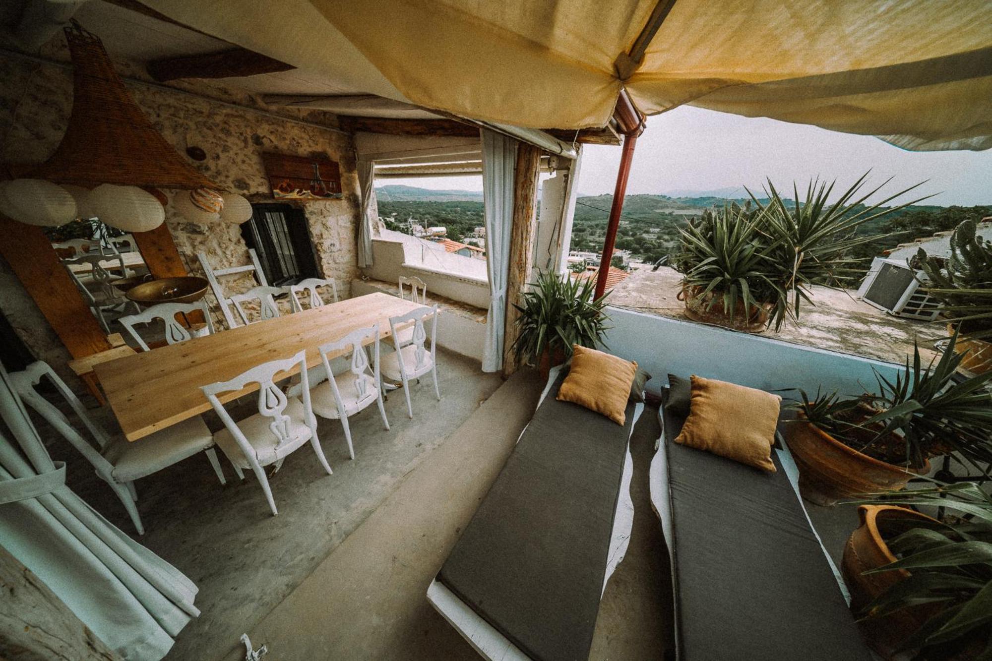 Antonia'S Stonebuilt Mansion With A Private Pool Villa Arménoi Exteriör bild